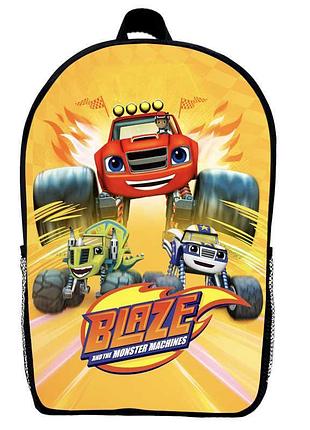Рюкзак вспыш и чудо машинки детский (gear bag mini blaze 03) черный, 29 х 21 х 9 см