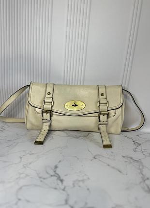 Брендова шкіряна сумка mulberry