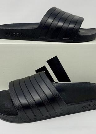 Тапки сланці adidas adilette original чорні нові