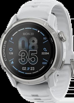Смарт-часы coros apex 4 (w541) 46mm white (wapx4-wht-46) новый!