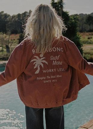 Бомбер жіночий, billabong, розмір m-xl