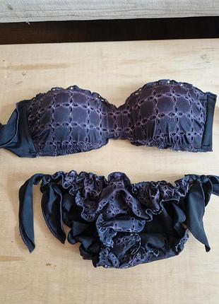 Купальник бандо бикини calzedonia прошва