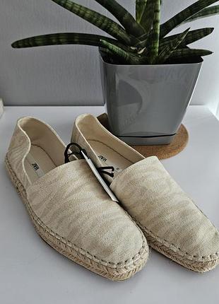 Эспадрильи zara 38