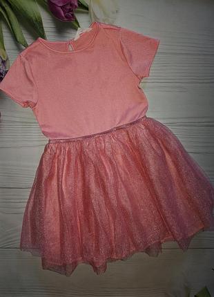 Яркое пышное платье платья h&amp;m 3
