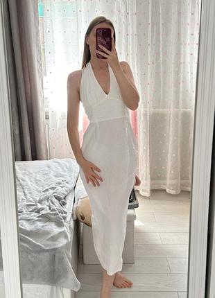 Лляна сукня zara