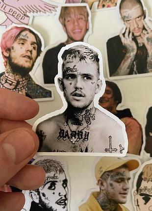 Наклейки/наліпки з lil peep