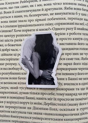 Наліпки/наклейки по книзі «мʼясник та чорна пташка»