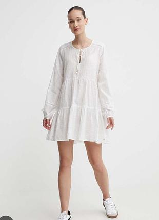 Біла сукня-туніка від h&m , розмір s/m