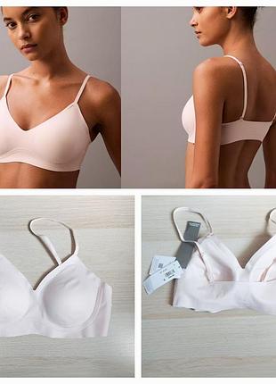 Бралет літній  calvin klein  invisibles бюстгальтер нюдовий