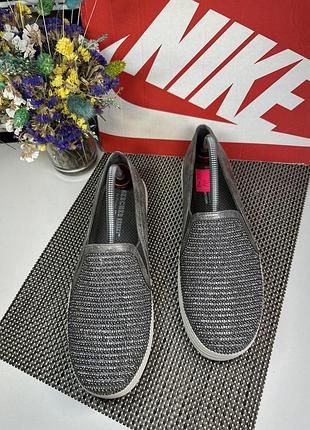 Оригинальные слипоны кроссовки skechers