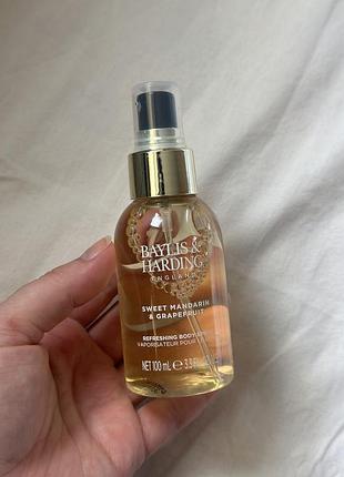 Освіжаючий спрей-міст для тіла baylis & harding sweet mandarin & grapefruit
