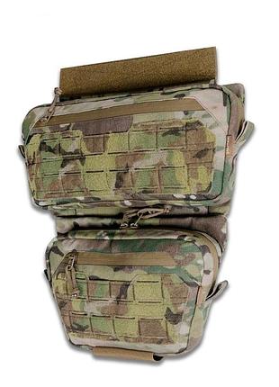 Комплект (захист живота + сумка) militex cordura original usa мультикам розмір (l)