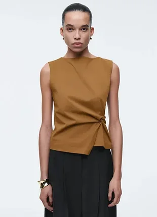 Топ женский cos twist-detail top / s