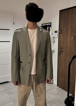 Новий чоловічий піджак-куртка (blazer) від бренду trussardi (лінійка trussardi jeans).