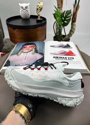 Мужские кроссовки nike acg mountain fly 2 low white grey 41-42-43-44-45
