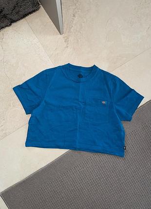 Dickies бавовняна футболка бавовна базова хлопковая топ вкорочена укорочена