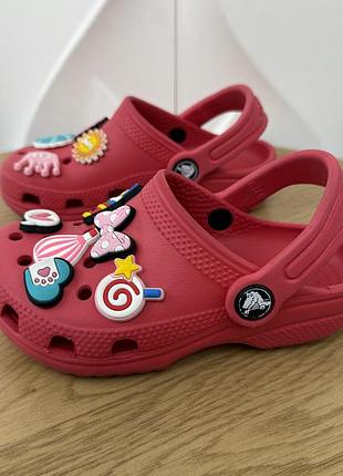Оригінальні дитячі сабо crocs c10 2