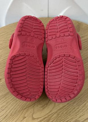 Оригінальні дитячі сабо crocs c10 6