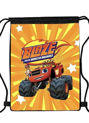 Сумка для взуття спиш і диво машинки (blaze 05), 410 х 300 мм