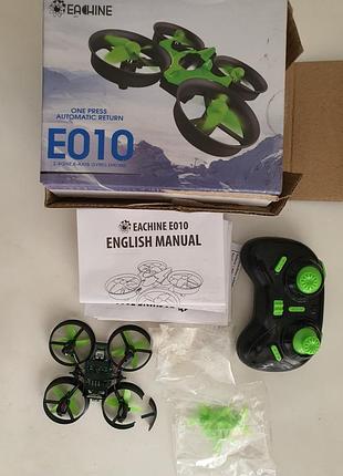 Дрон квадрокоптер іграшковий gyro drone e010 eachine