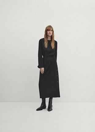 Сукня massimo dutti довга длинное платье massimo dutti