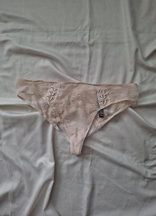 Трусики с открытым задом victoria’s secret