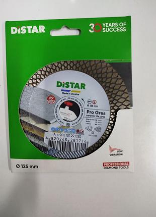 Круг алмазный 125мм для плитки distar progress