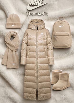 Пуховик найк пух/перо nike sportswear therma-fit.