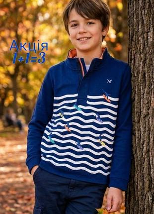 Толстовка crew clothing company светр кофта реглан світшот