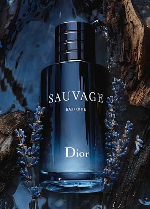 Christian dior sauvage eau forte 60 мл