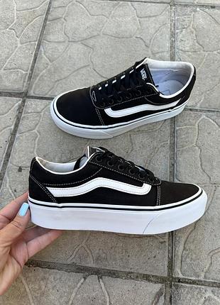 Крутые кеды кеди на платформе vans ward platform 39p