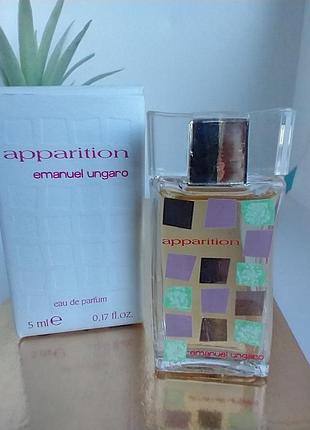 Emanuel ungaro apparition миниатюра 5мл винтаж