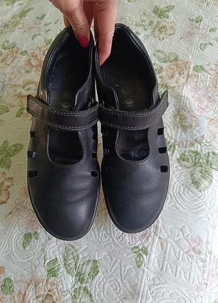 Продам кожаные балетки/мокасины eсо 38