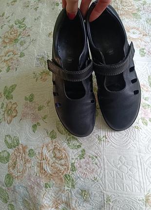Продам кожаные балетки/мокасины eсо 38