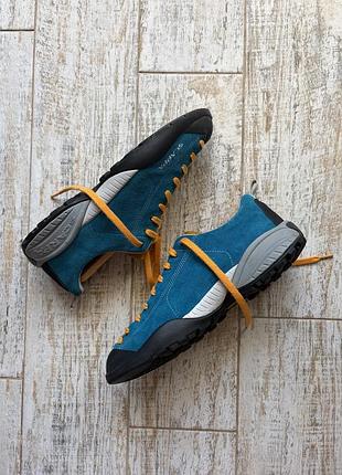 Чоловічі трекінгові кросівки scarpa mojito (vibram) | трекінг, аутдор | устілка 28 см 43 розмір