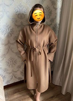 Пальто s max mara cappotto ermanna cammello