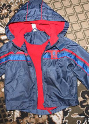 Курточка ветровка на 2-3 года