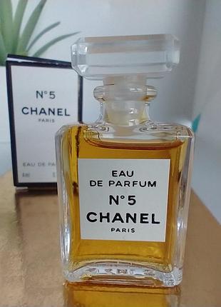 Chanel no 5 eau de parfum chanel мініатюра 4 мл вінтаж