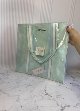 Новий брендовий котоновий/бавовний шопер marc jacobs