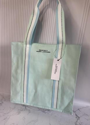 Новий брендовий котоновий/бавовний шопер marc jacobs