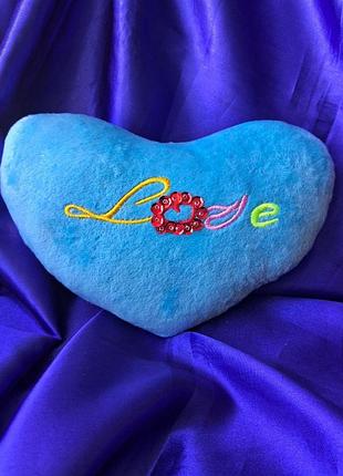 М'яка іграшка, сувенир серце love