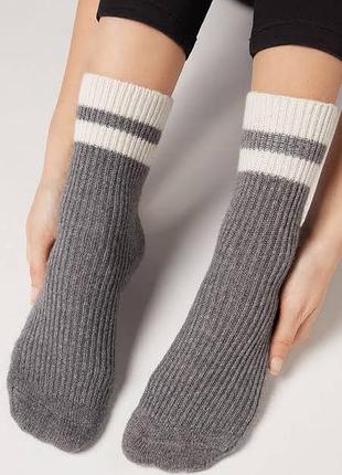 Теплі жіночі шкарпетки calzedonia з кашеміром