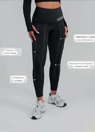 Skinnify cпортивні легінси (розмір м)