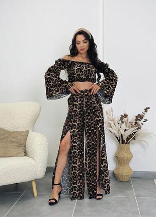 Топ + штани лео 🐆
