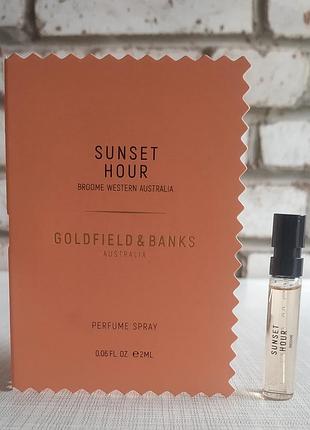 Sunset hour, goldfield&amp;banks, пробник