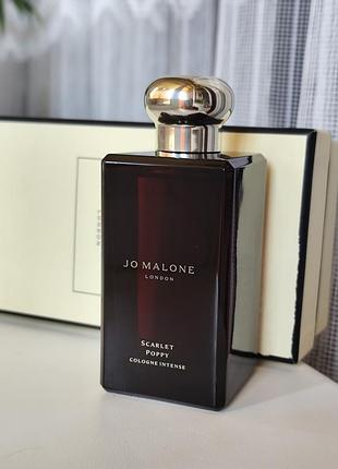 Jo malone scarlet poppy cologne intense
100 мл. оригінал