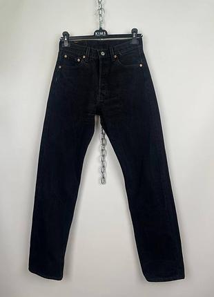 Levis 501 vintage made in usa 29x32 вінтажні чоловічі чорні джинси
