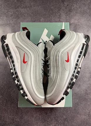 Кросівки nike air max 97 grey red