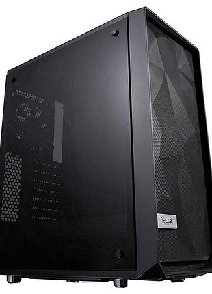Компьютерный корпус fractal design meshify c черный mid tower atx без блока питания dark tempered glass (fd-ca-mesh-c-bko-tg)