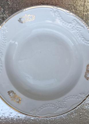 Тарелка из фарфора фарфор